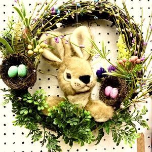 Easter Spring WreathFront Door Front Porch Decor